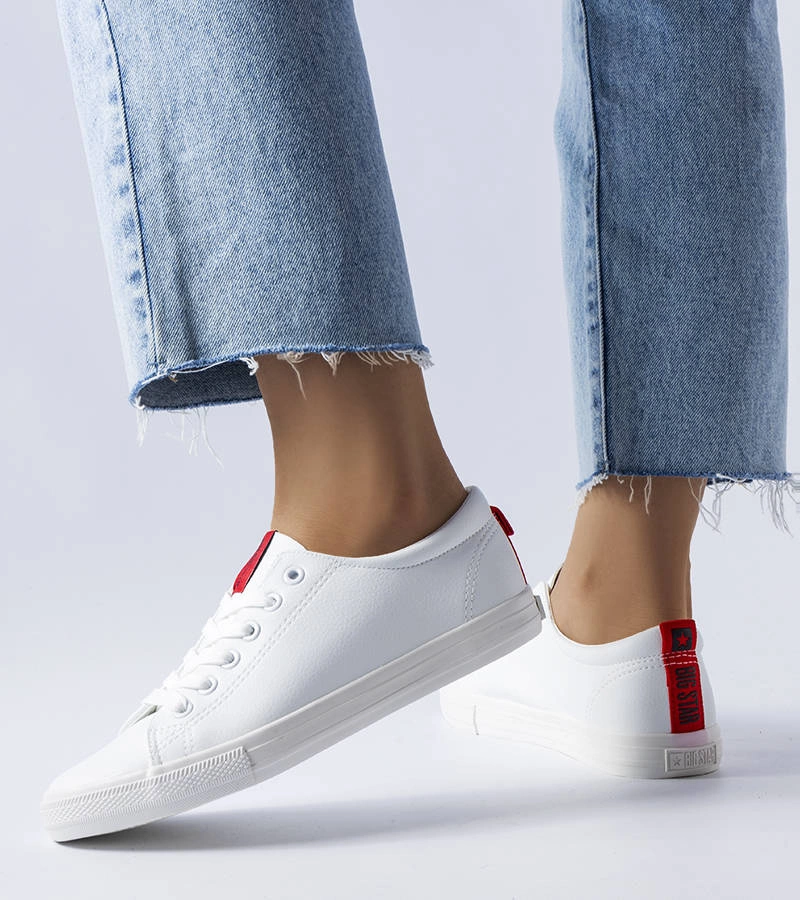 Biele tenisky Big Star DD274685