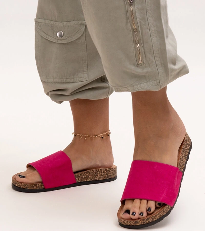 Klasické šľapky na korkovej podrážke Matilte