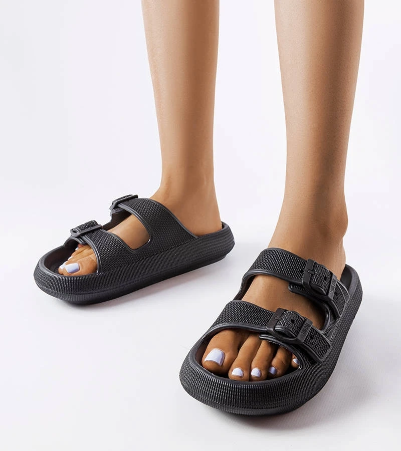 Čierne žabky Big Star LL274615