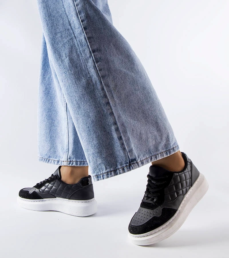 Čierne dámske tenisky Latoya