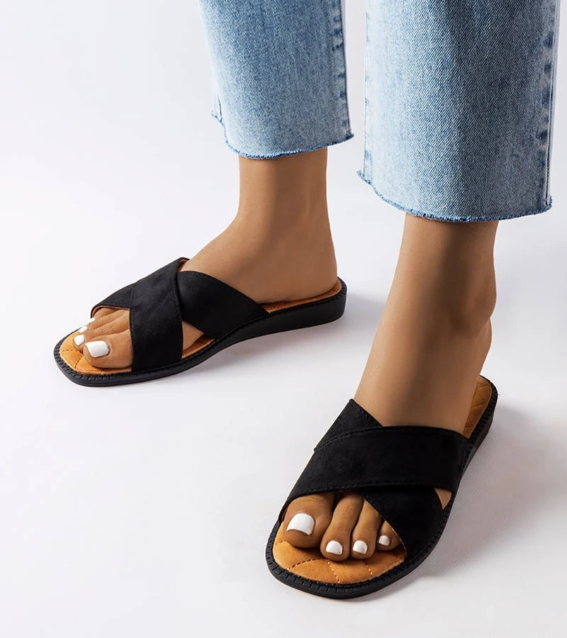 Čierne žabky Tiana