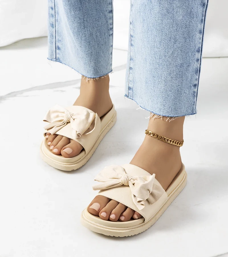 Dámske žabky Embley beige