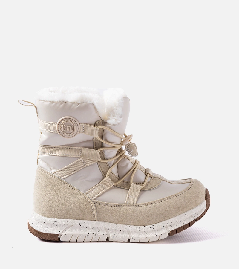 Beige detské snehule Big Star KK374170