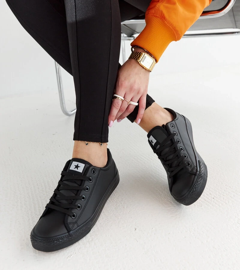 Čierne športové tenisky Kimberlee