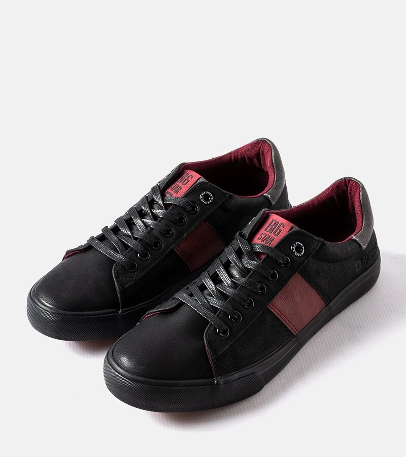 Big Star čierne pánske tenisky Ricard