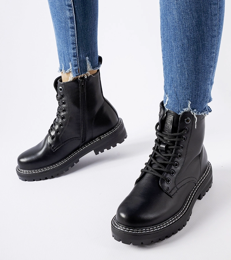 Čierne klasické glany Big Star KK274538