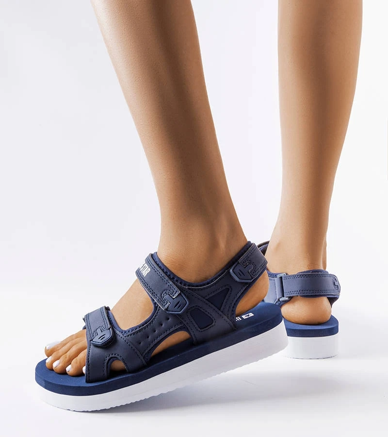 Námornícky modré penové sandále Big Star LL274792