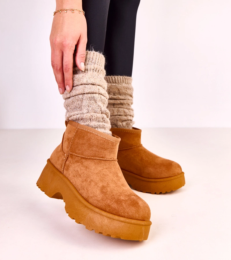 Hnedé nízke snehule z ekosemišu Joshua