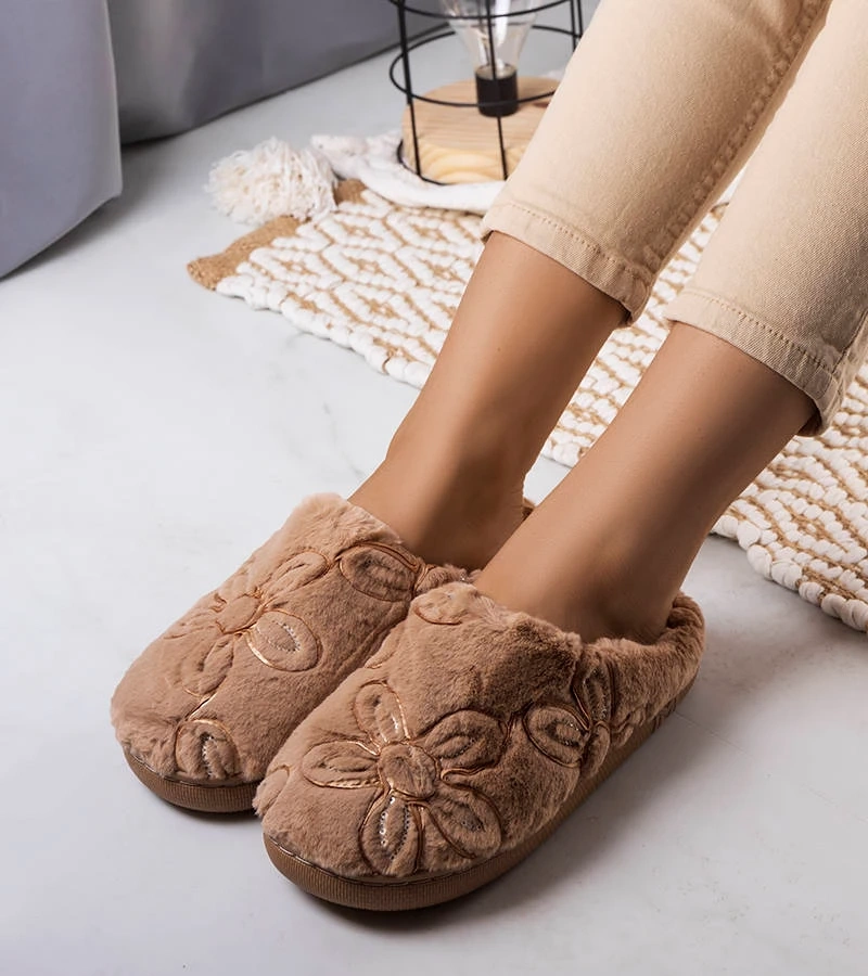 Béžové mäkké papuče Maren