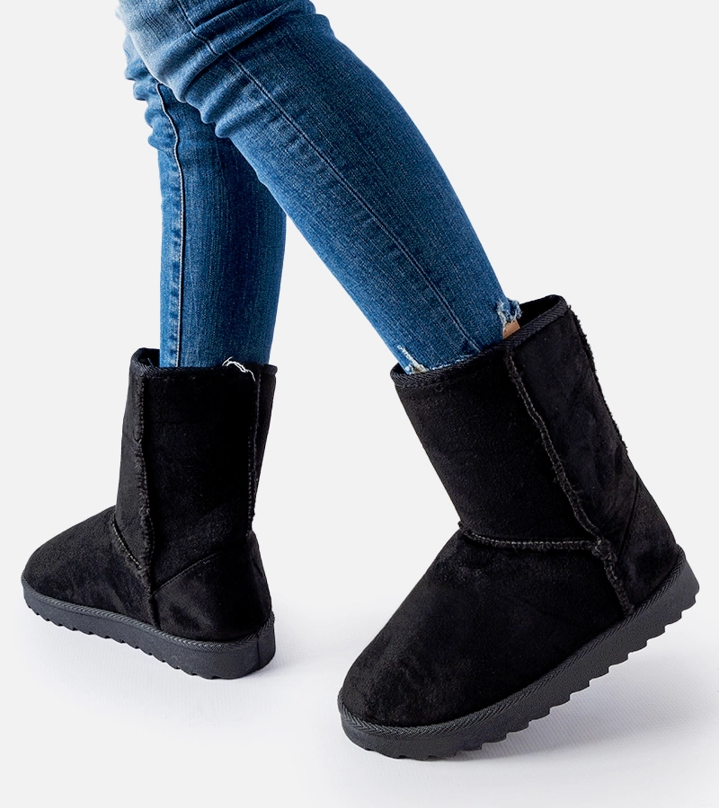 Čierne zateplené snehule Egede