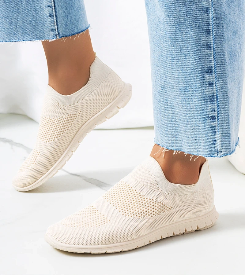 Béžové športové tenisky Santen