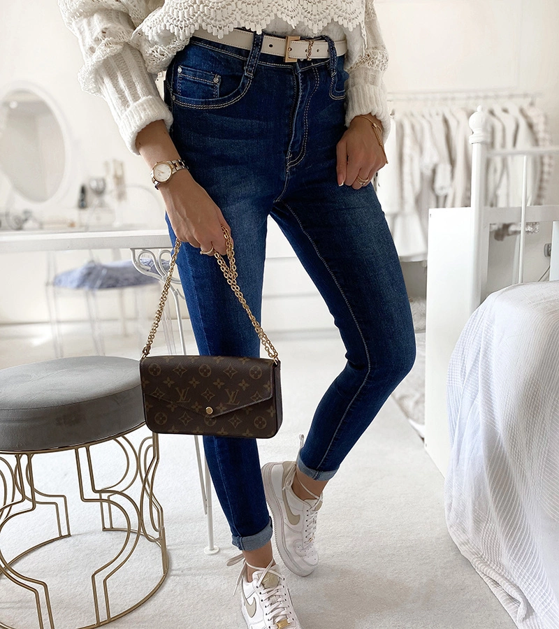 Námornícke modré džínsy Syca