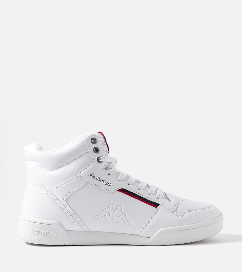 Biela vysoká pánska teniska 242764 Mangan