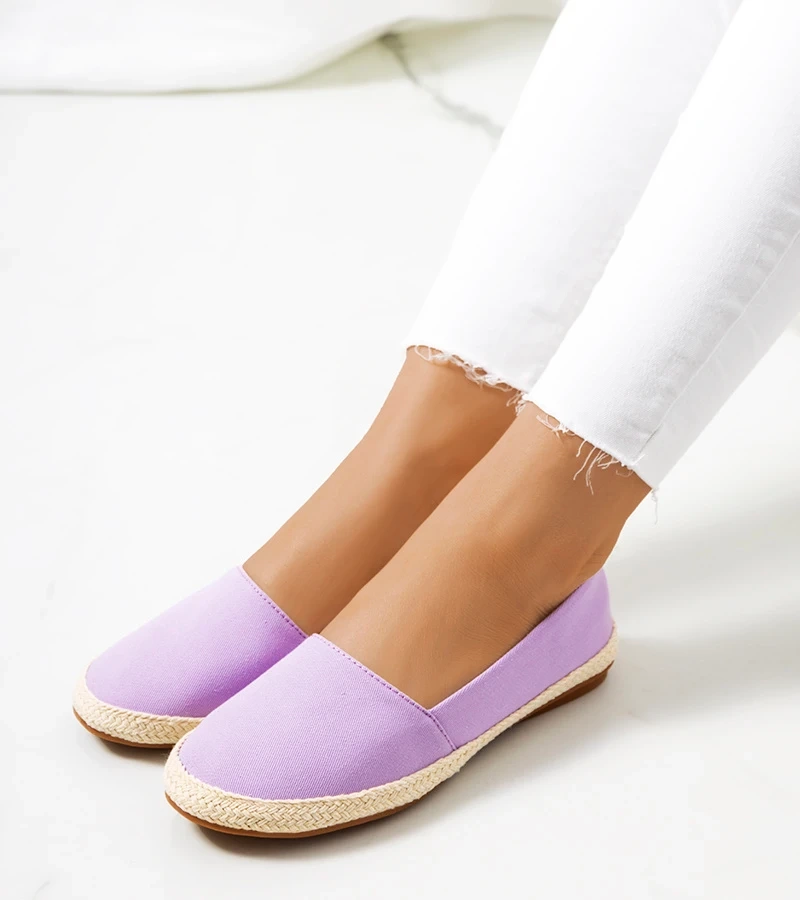 Dámske fialové espadrilky Lyndsey