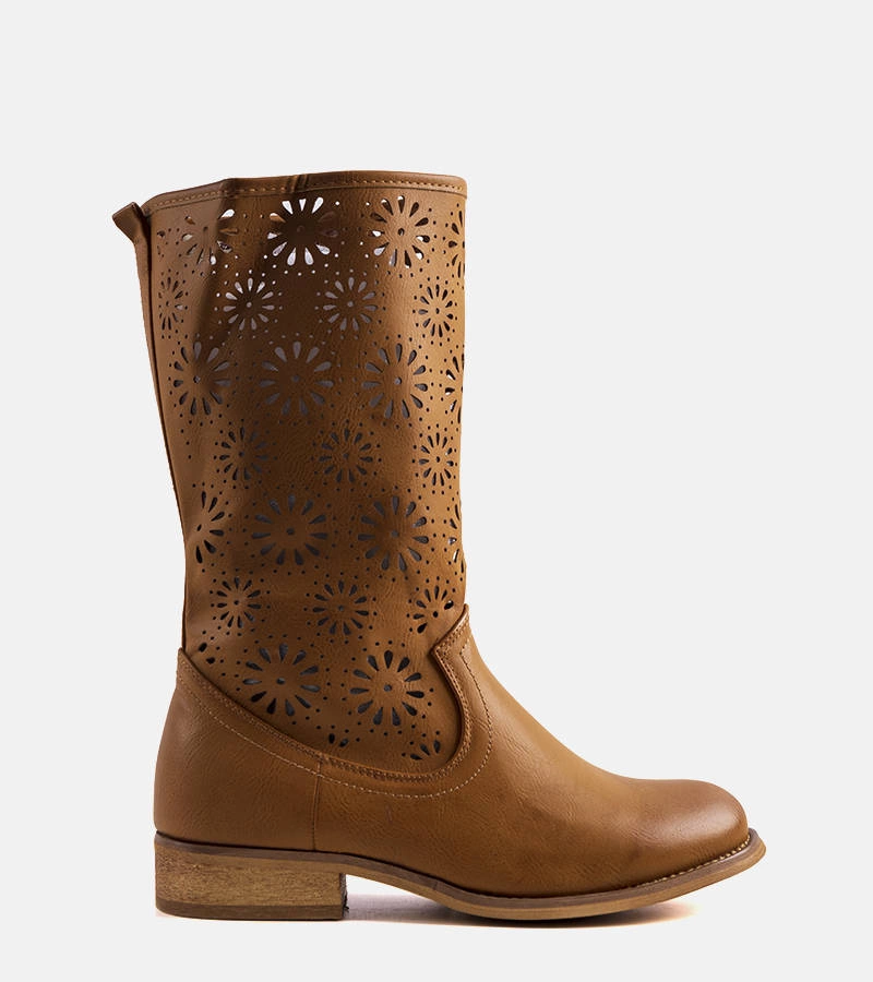 Hnedý botki detský Bitsis