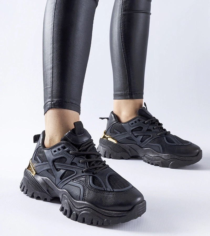 Čierne športové tenisky Cislago