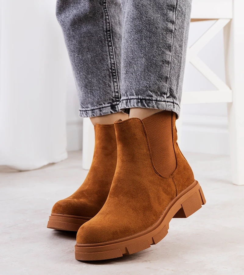 Brown botki women's Correa