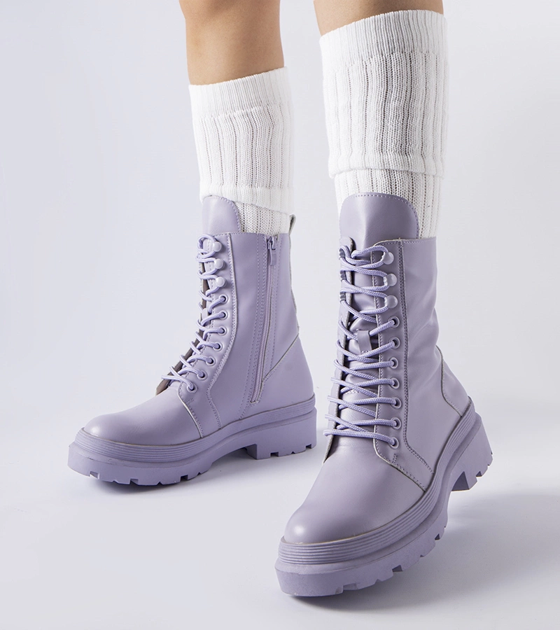 Fialové trapery s ochrannou vložkou Zacharie.