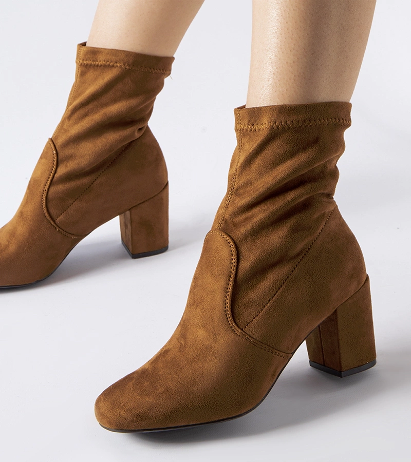 Hnedé topánky na podpätku Lexington