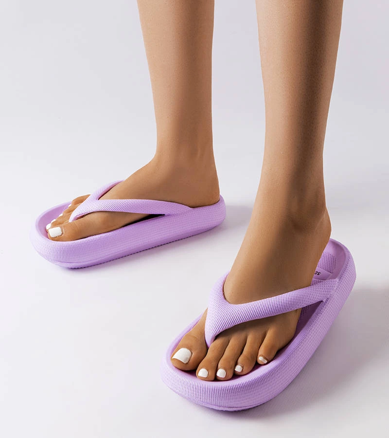 Modesto fialové masívne žabky