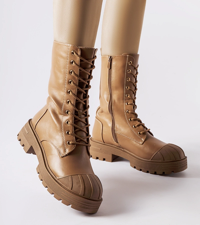 Hnedé zateplené dámske workery Cardinale