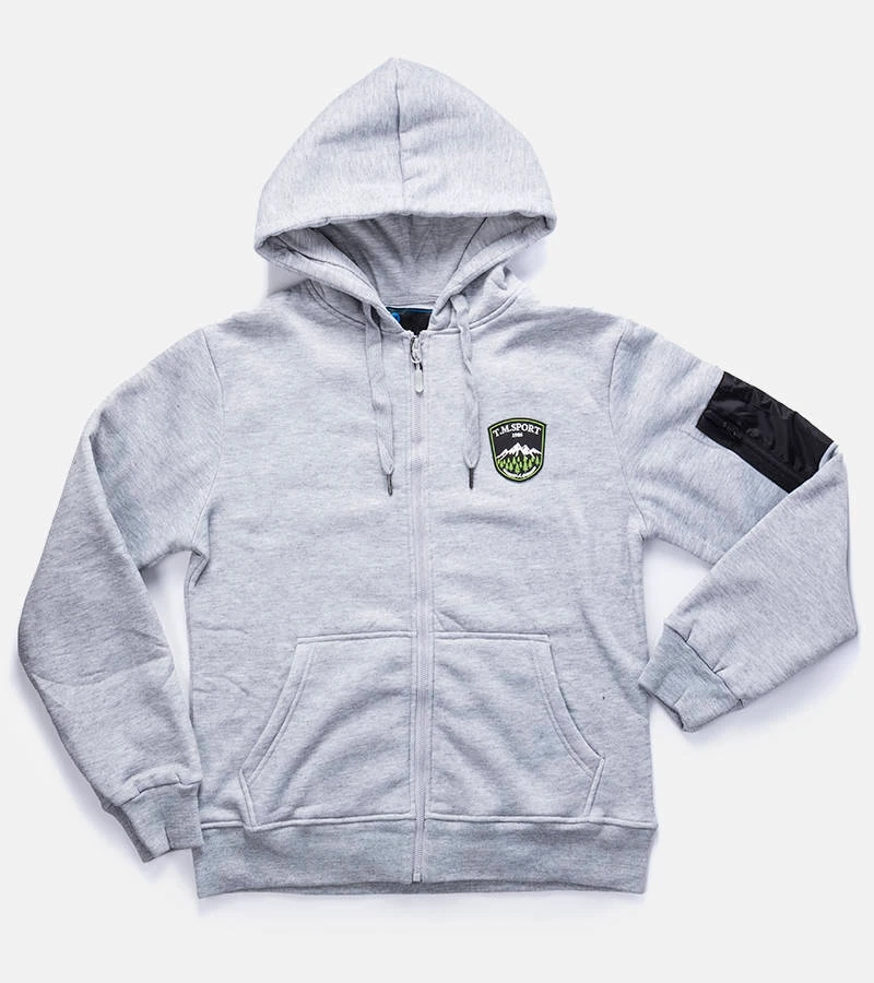 Svetlo šedá pánska mikina Labrosse