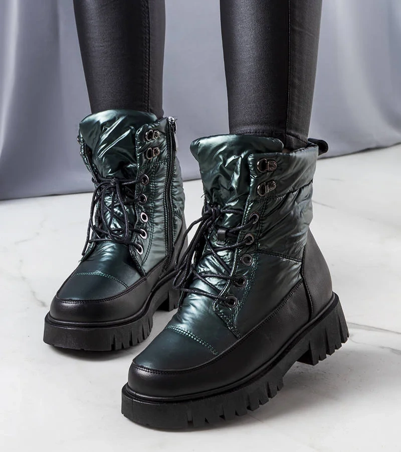 Dámske snehové topánky Green Anderson