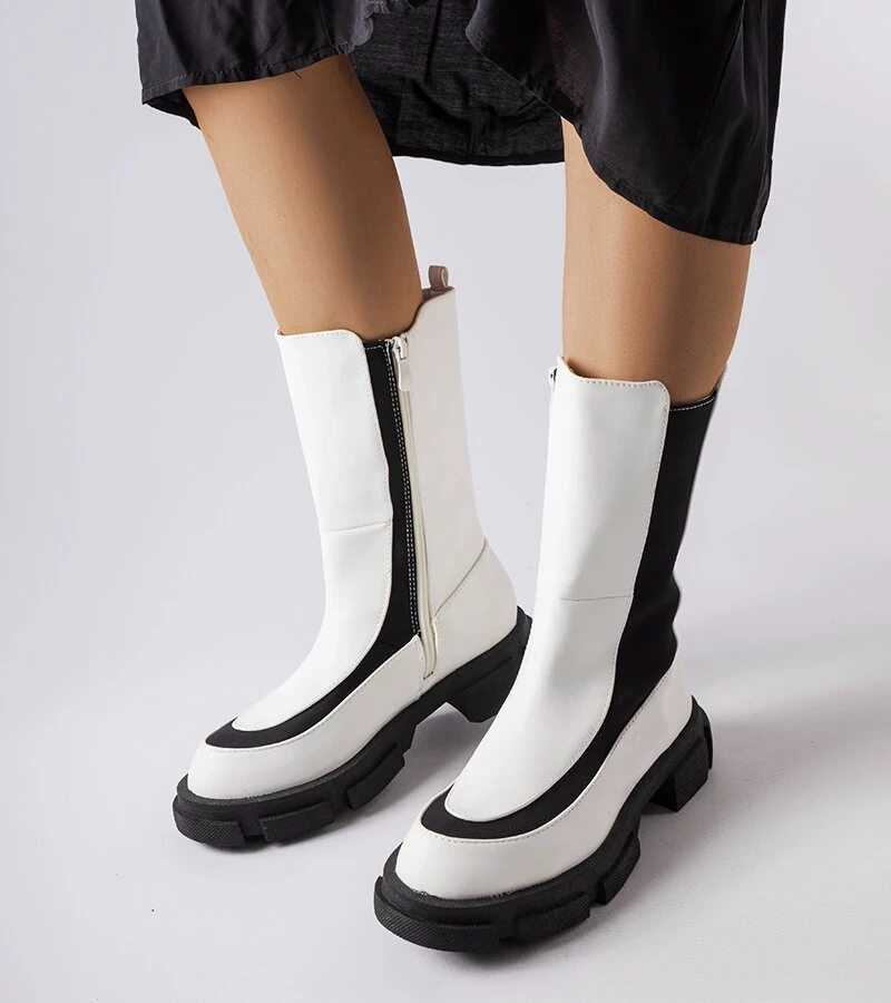 Biele topánky Gontin