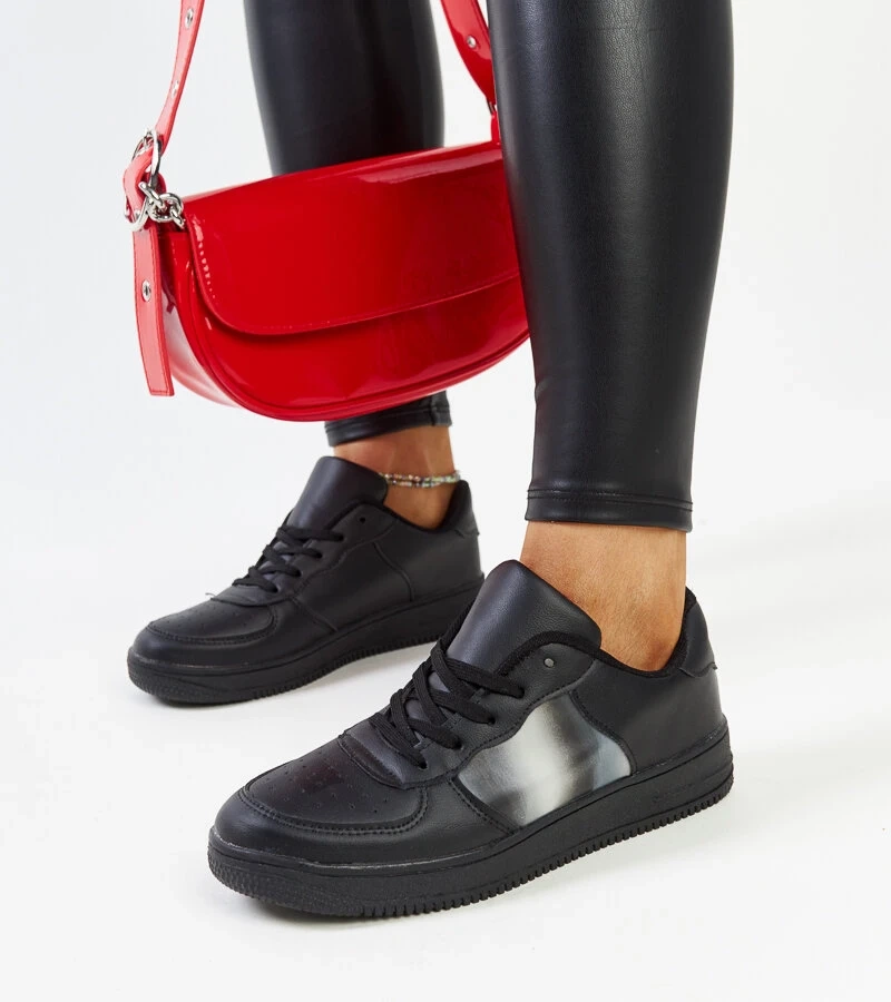 Čierne tenisky na platforme Asmarina