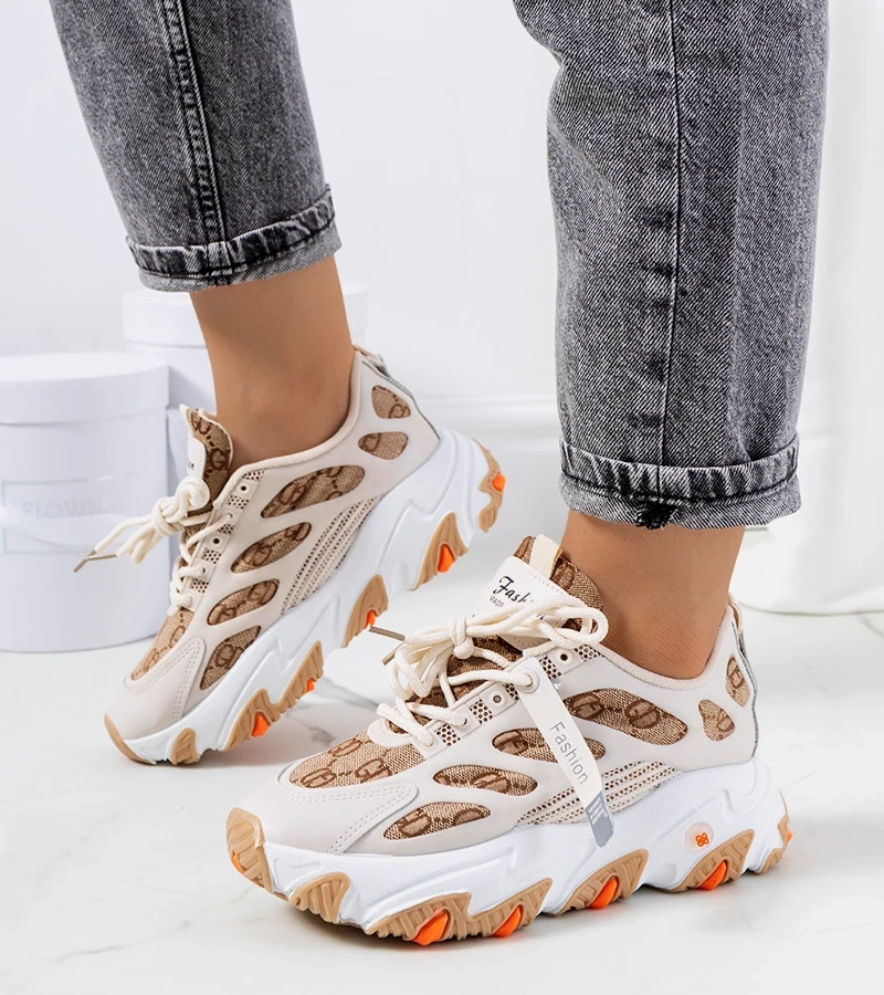 Béžové dámske tenisky Melsen