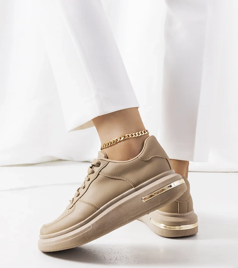 Hnedé tenisky Staplet