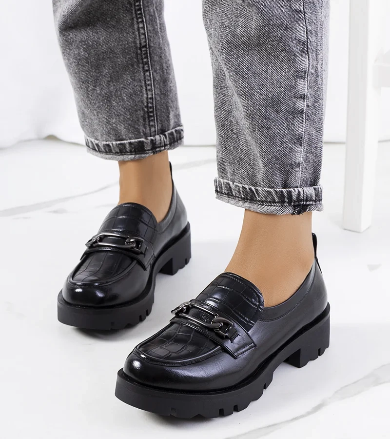 Mokasíny Black Cornet