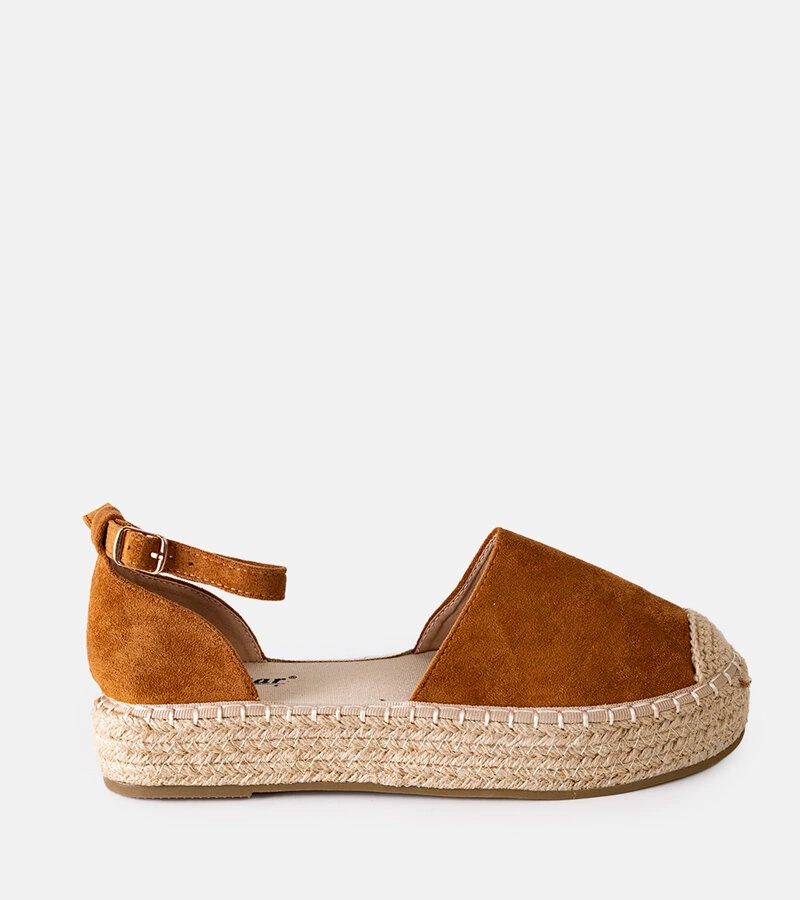 Hnedé espadrilky Tiba