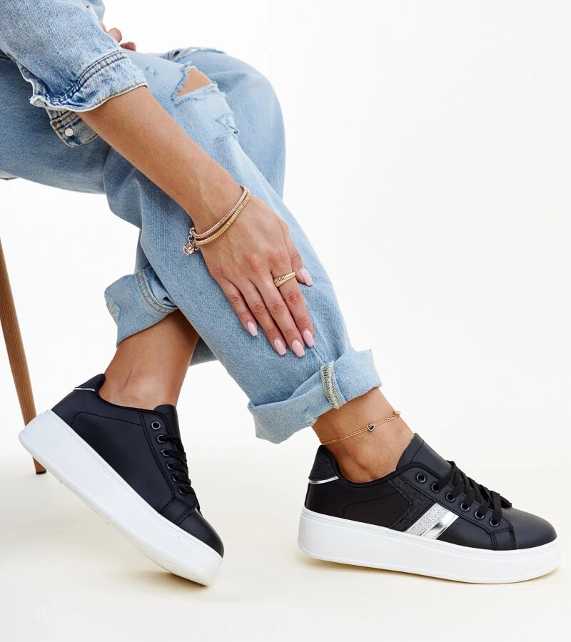 Čierne tenisky Basmalia