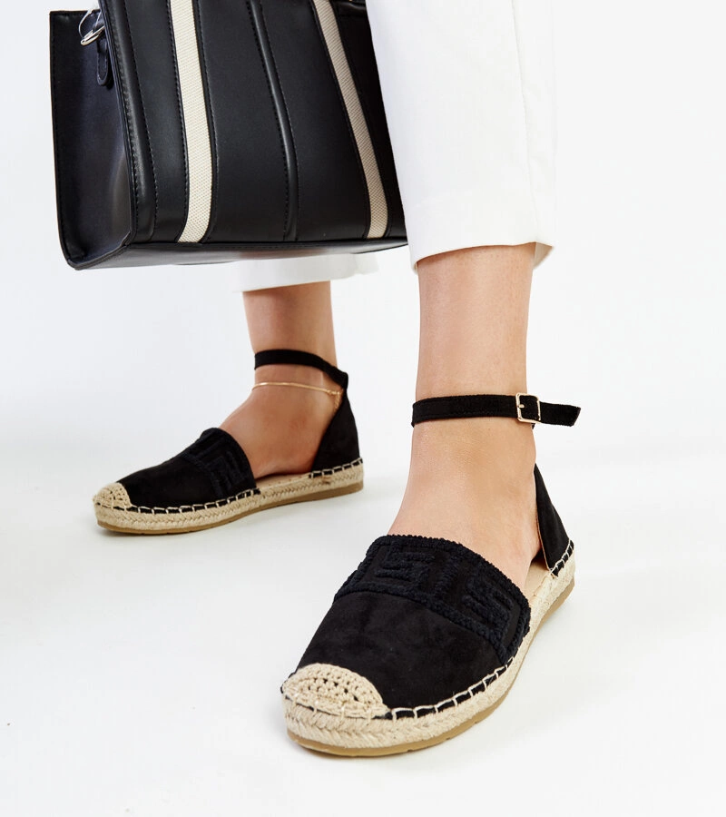 Hnedé espadrilky s ozdobou Aydan