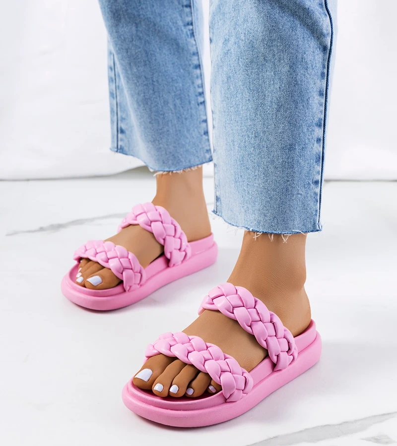 Ružové žabky Angas