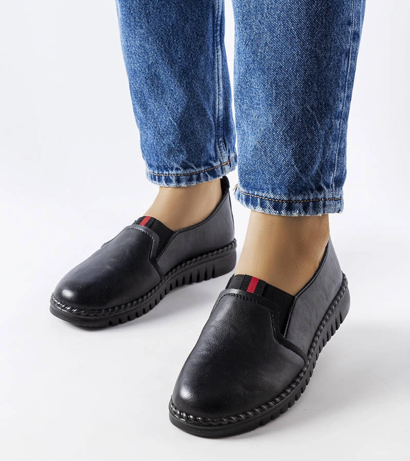 Julie čierne mokasíny