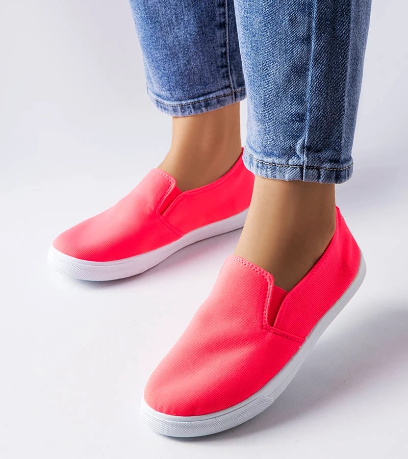 Ružové tenisky Louisville slip-on