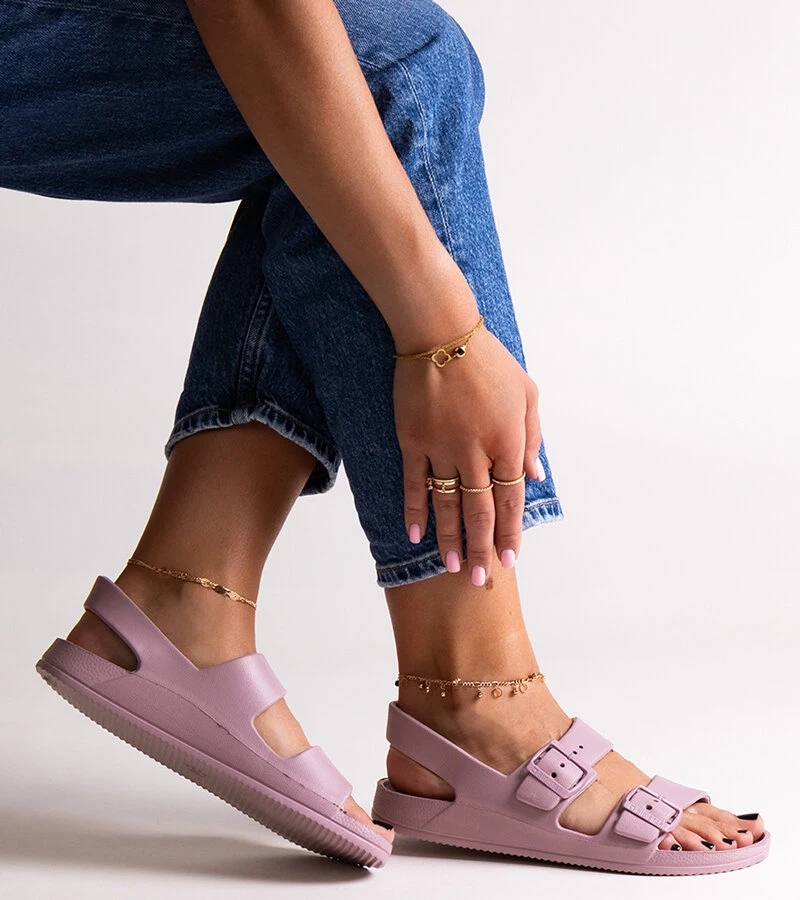 Fialové sandále Big Star LL274744