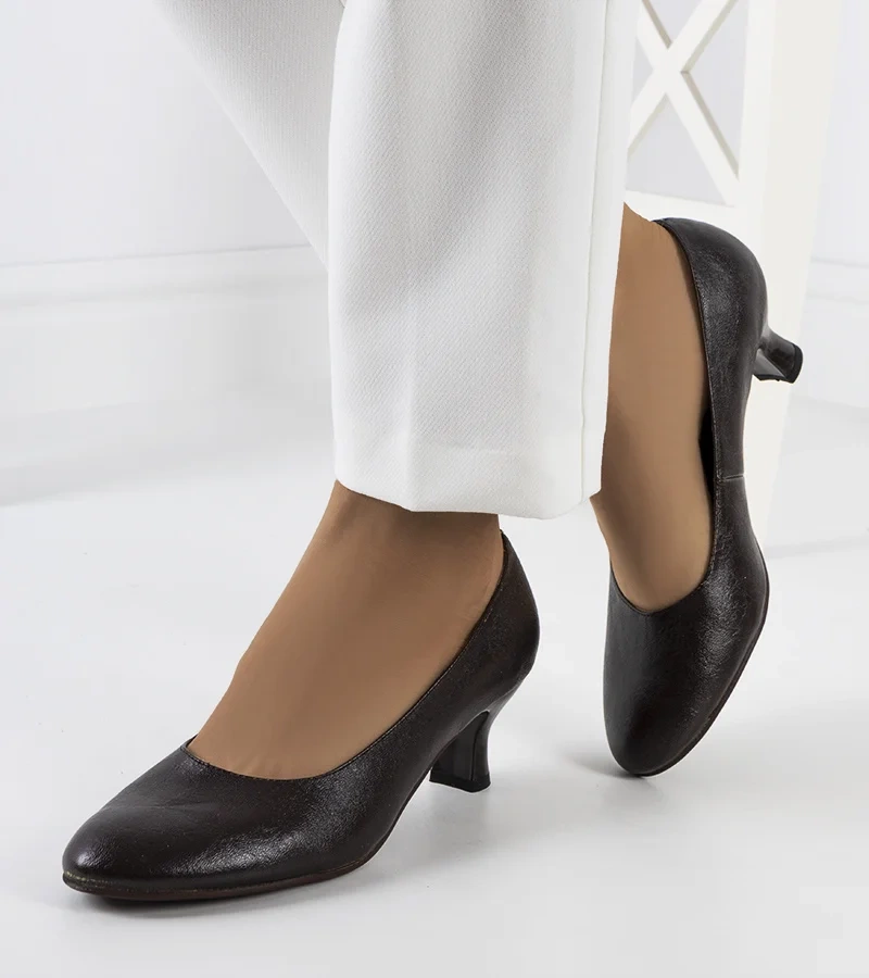 Hnedé klasické lodičky Vinarnik