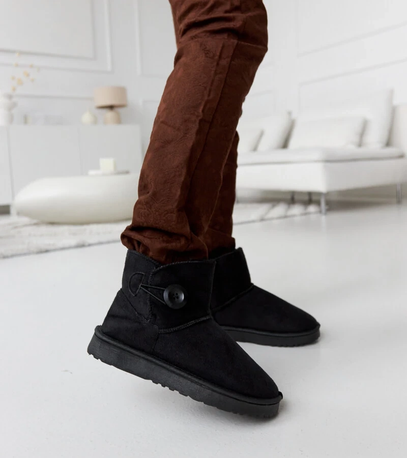 Čierne krátke zateplené snehule Snyder