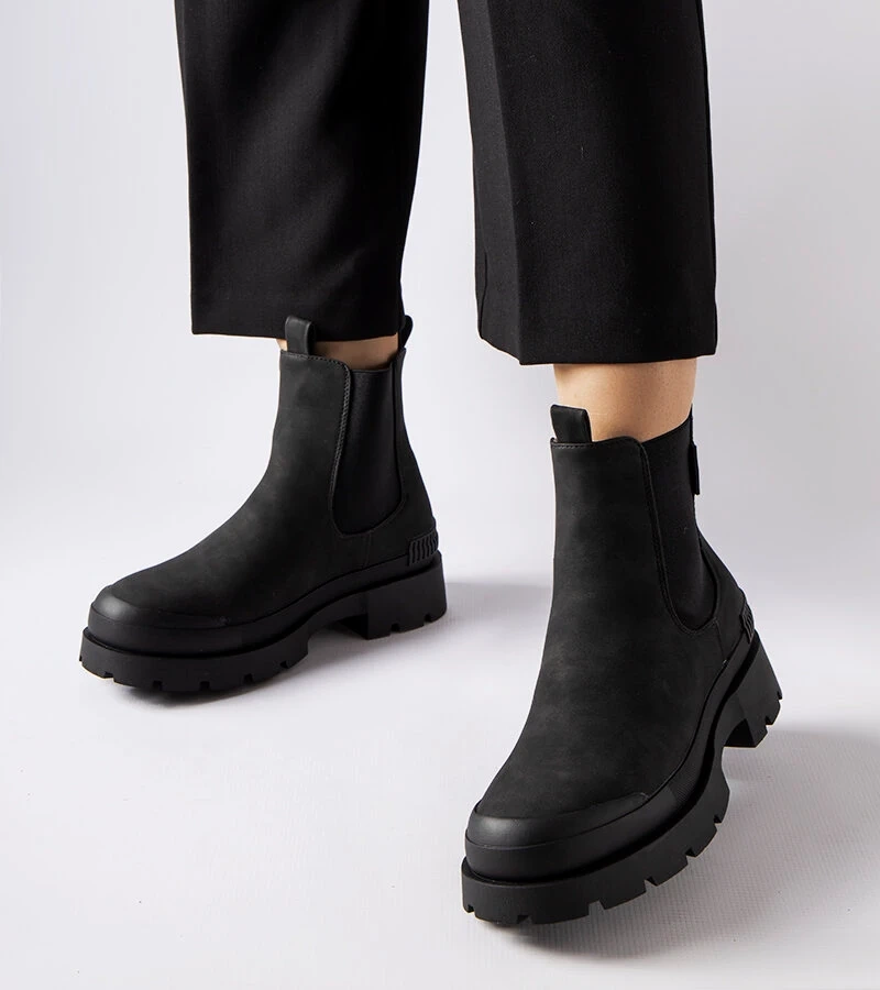 Čierne slip-on čižmy Big Star MM274319