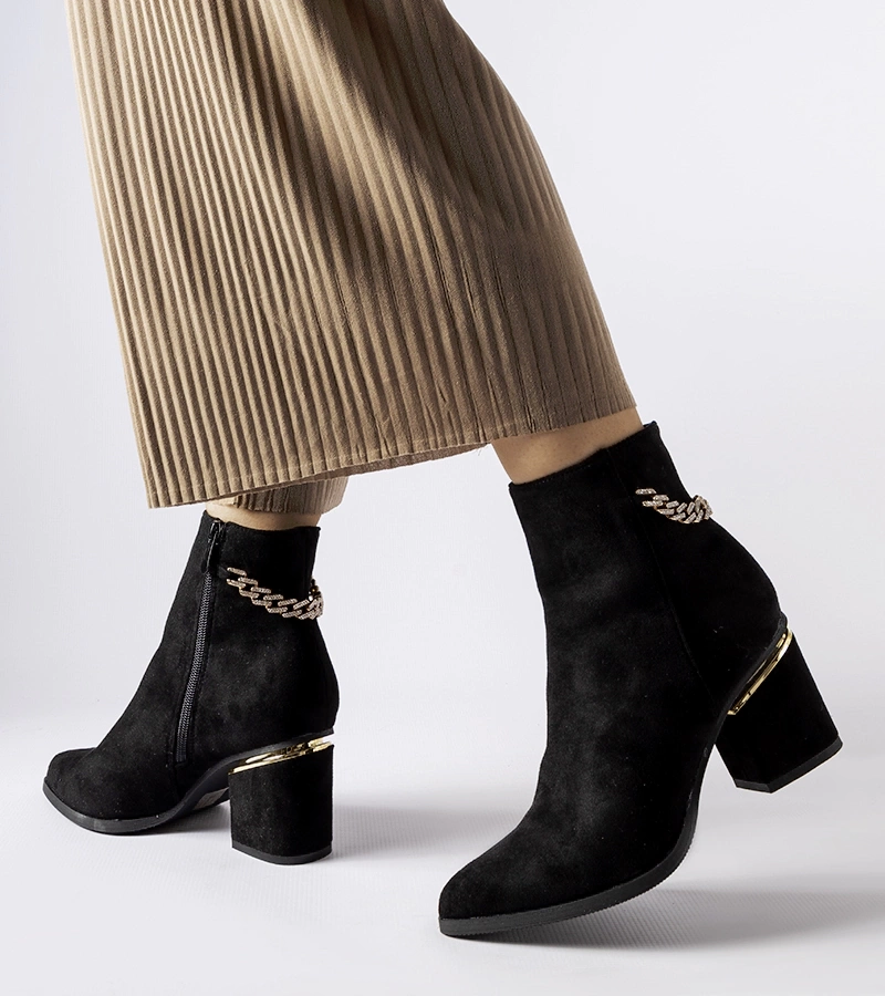 Čierne čižmy Hiney