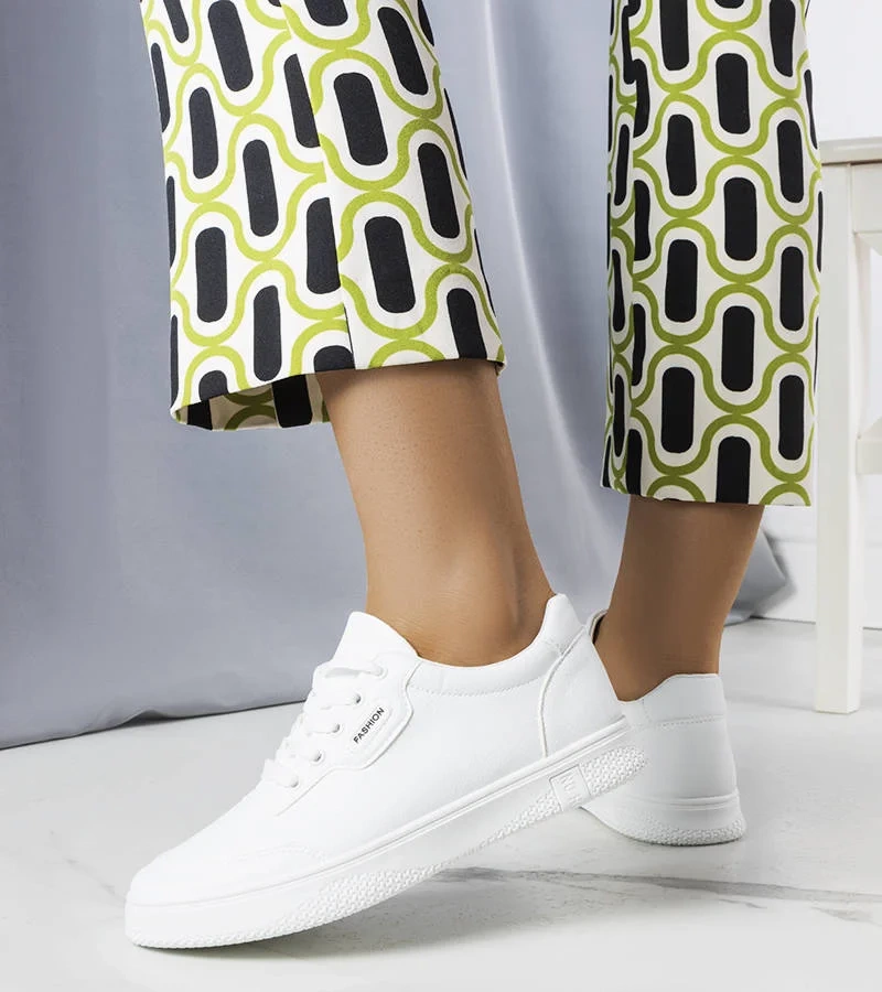 Biele športové tenisky Leroux