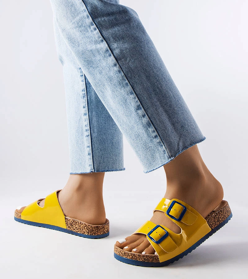 Žlté žabky Lee Cooper LCW-22-35-1158L