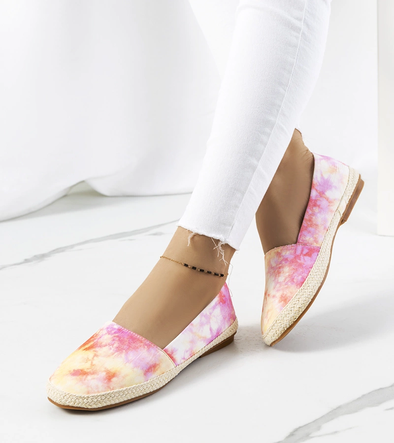 Viacfarebné dámske espadrilky Lyndsey