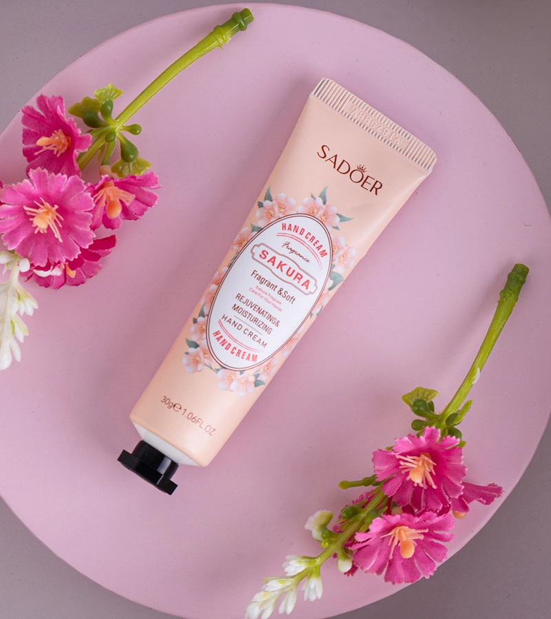 Hydratačný krém na ruky SADOER Sakura 30 g
