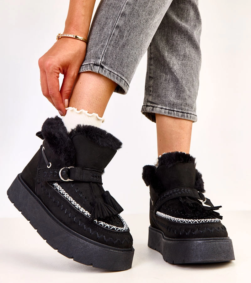 Čierne snehule na platforme s brmbolcami Maurisa