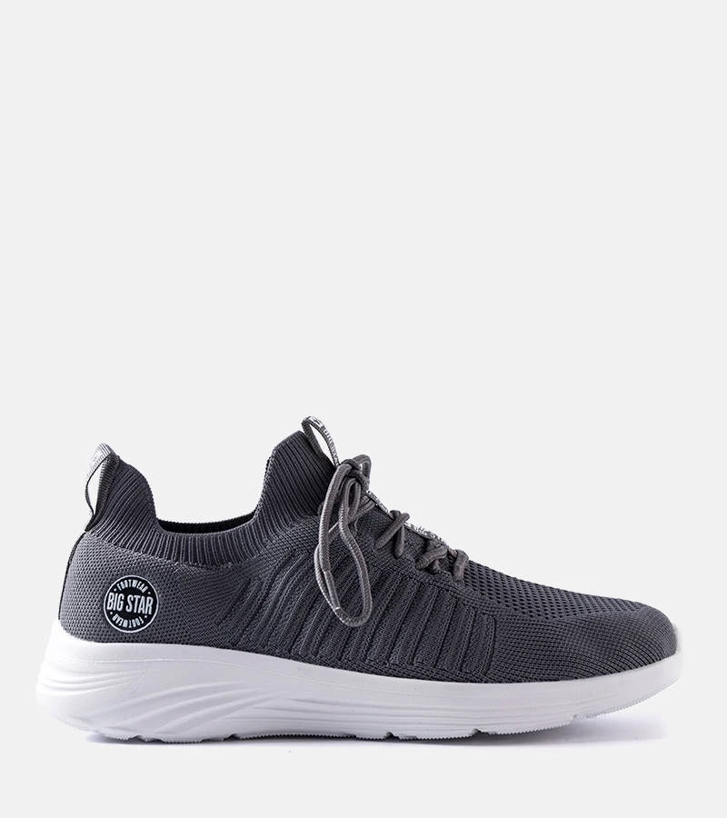 Šedé pánske tenisky Big Star JJ174290