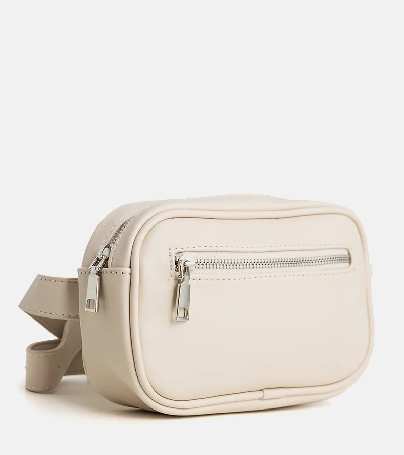 Béžové dámske vrecúško Lidas